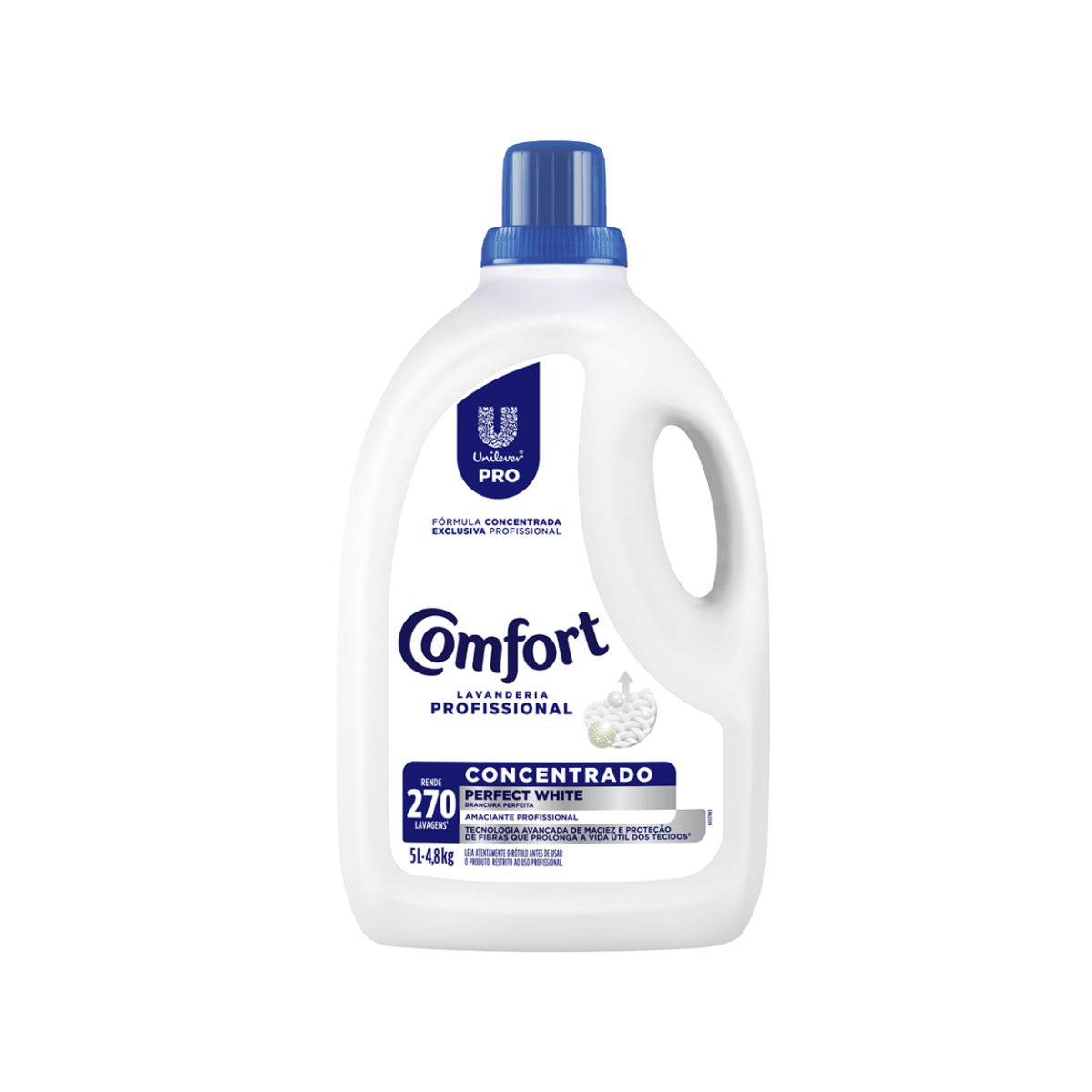 Amaciante Concentrado Perfect White Profissional 5L Comfort